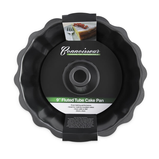 Connoisseur Fluted Tube Cake Pan 9"